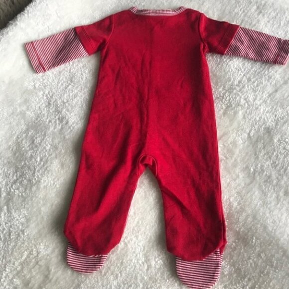 STARTING Out - Like New One Piece Christmas Pajamas - Picture 4 of 5